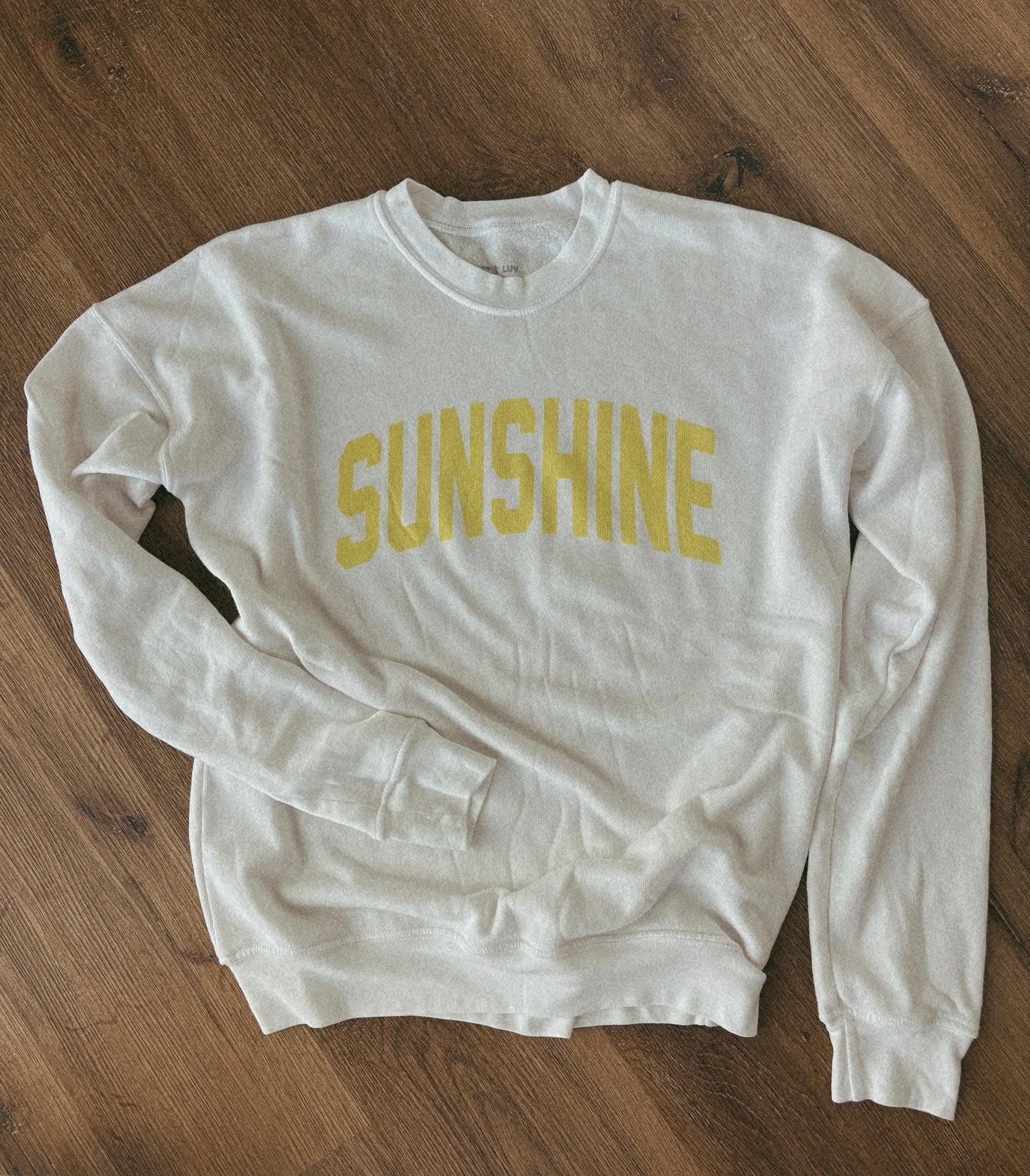 SUNSHINE MINERAL SWEATSHIRTS: White
